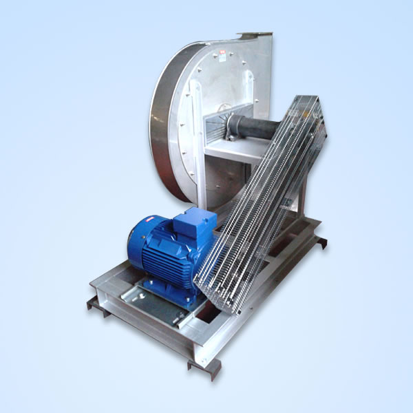 Belt driven centrifugal fan